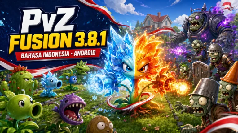 Download PvZ Fusion 3.9 Terbaru Bahasa Indonesia untuk Android pvz fusion